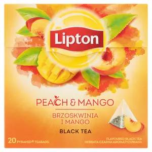 LIPTON Herbata ekspresowa Brzoskwinia-Mango 20szt.