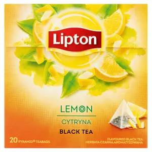 LIPTON Herbata ekspresowa Cytryna 20szt.