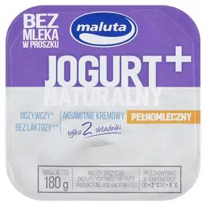MALUTA Jogurt naturalny pełnomleczny bez laktozy 180 g