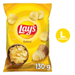 LAY'S Chipsy ziemniaczane solone 130 g