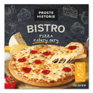 PROSTE HISTORIE BISTRO Pizza cztery sery 390g