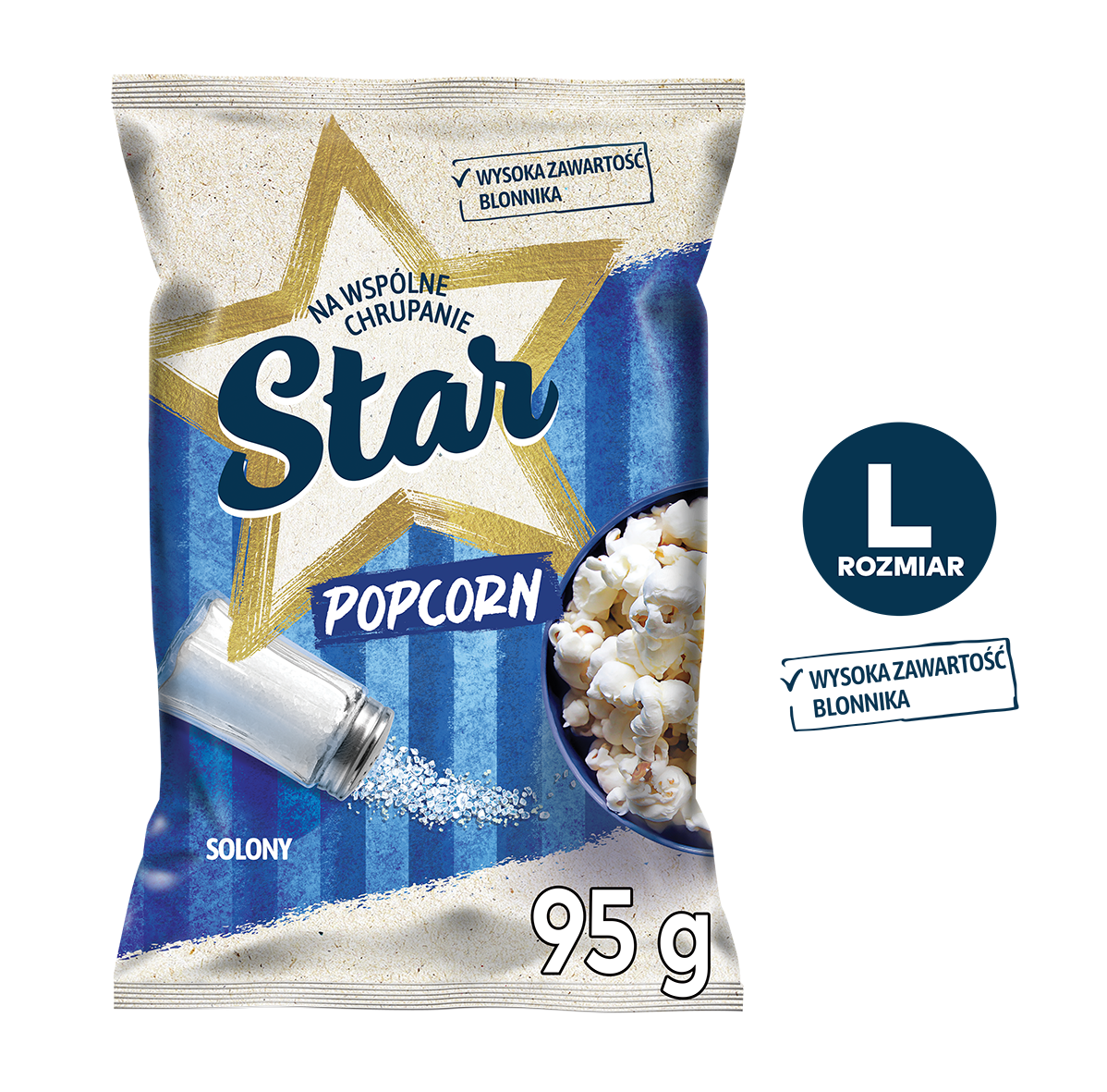 STAR Popcorn solony 95 g