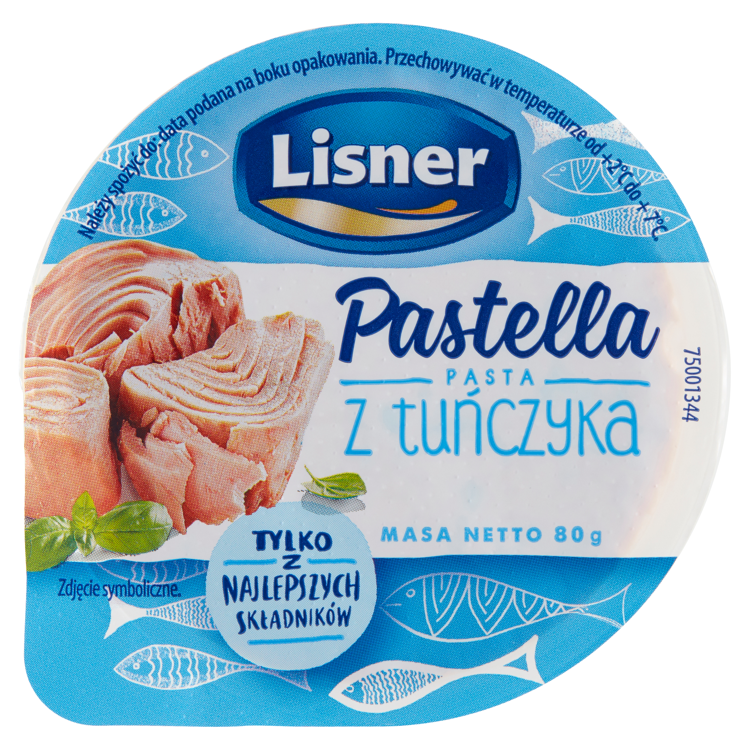 LISNER PASTELLA Pasta z tuńczyka 80 g