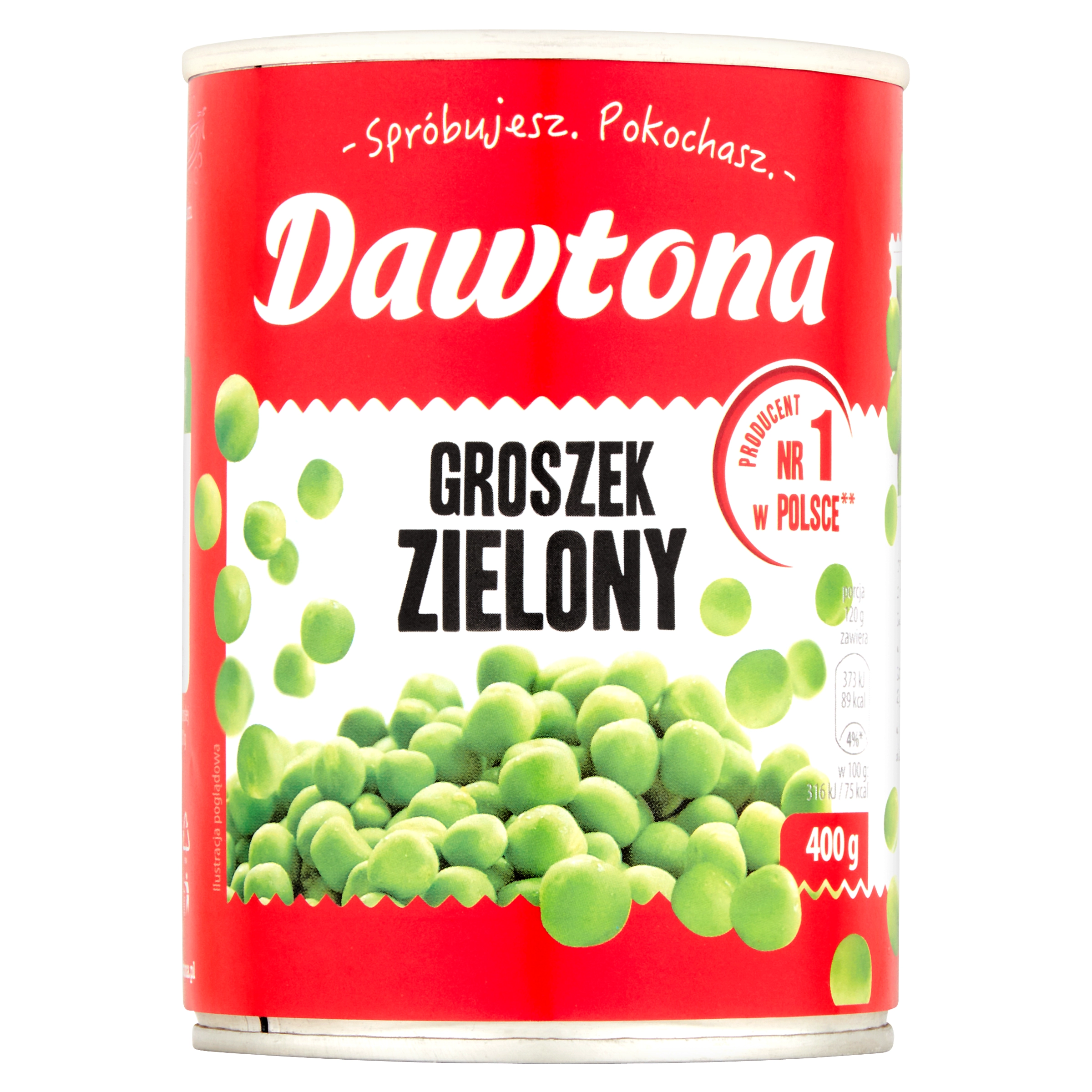 DAWTONA Groszek konserwowy 400 g