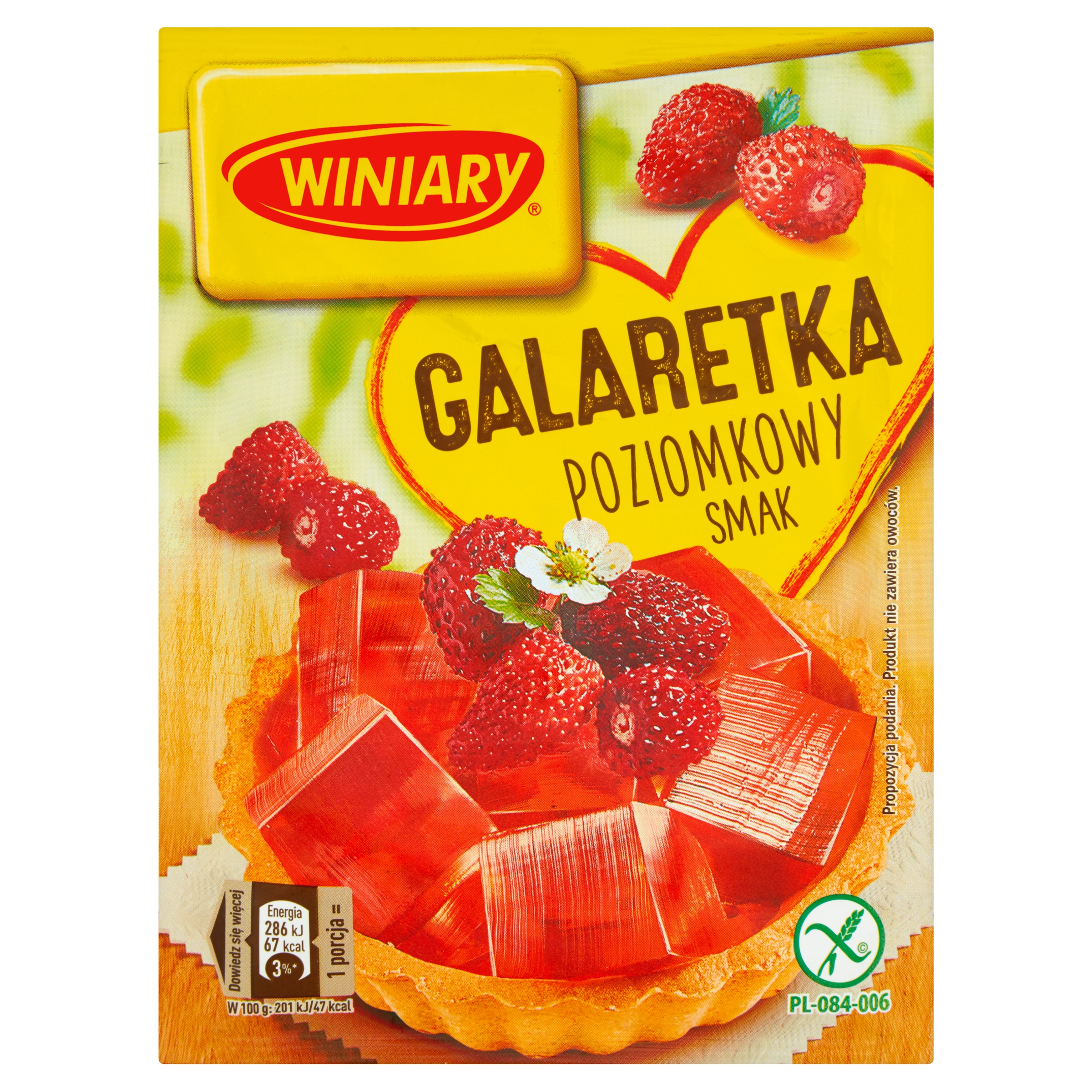 WINIARY Galaretka poziomkowa 71 g