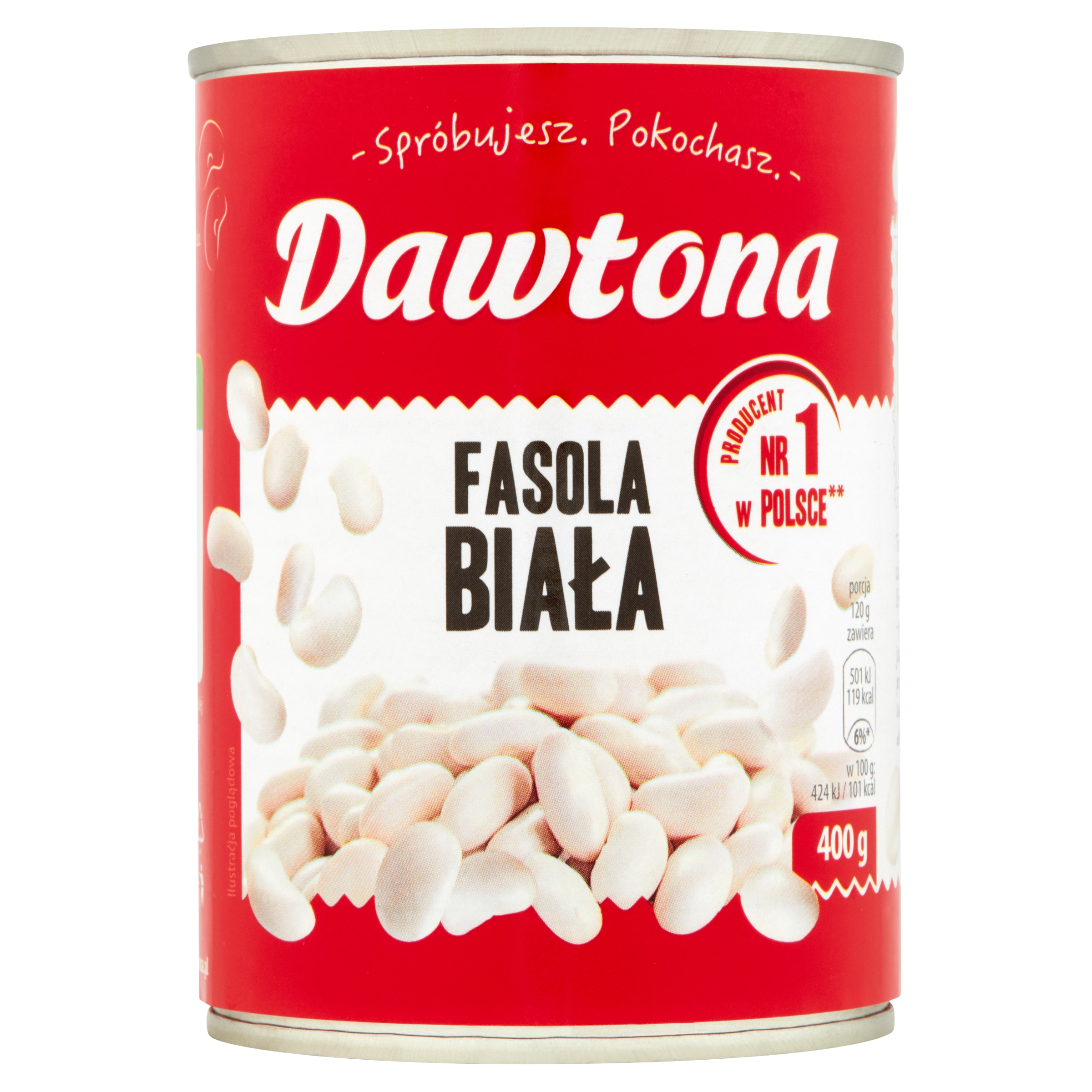 DAWTONA Fasola biała 400 g