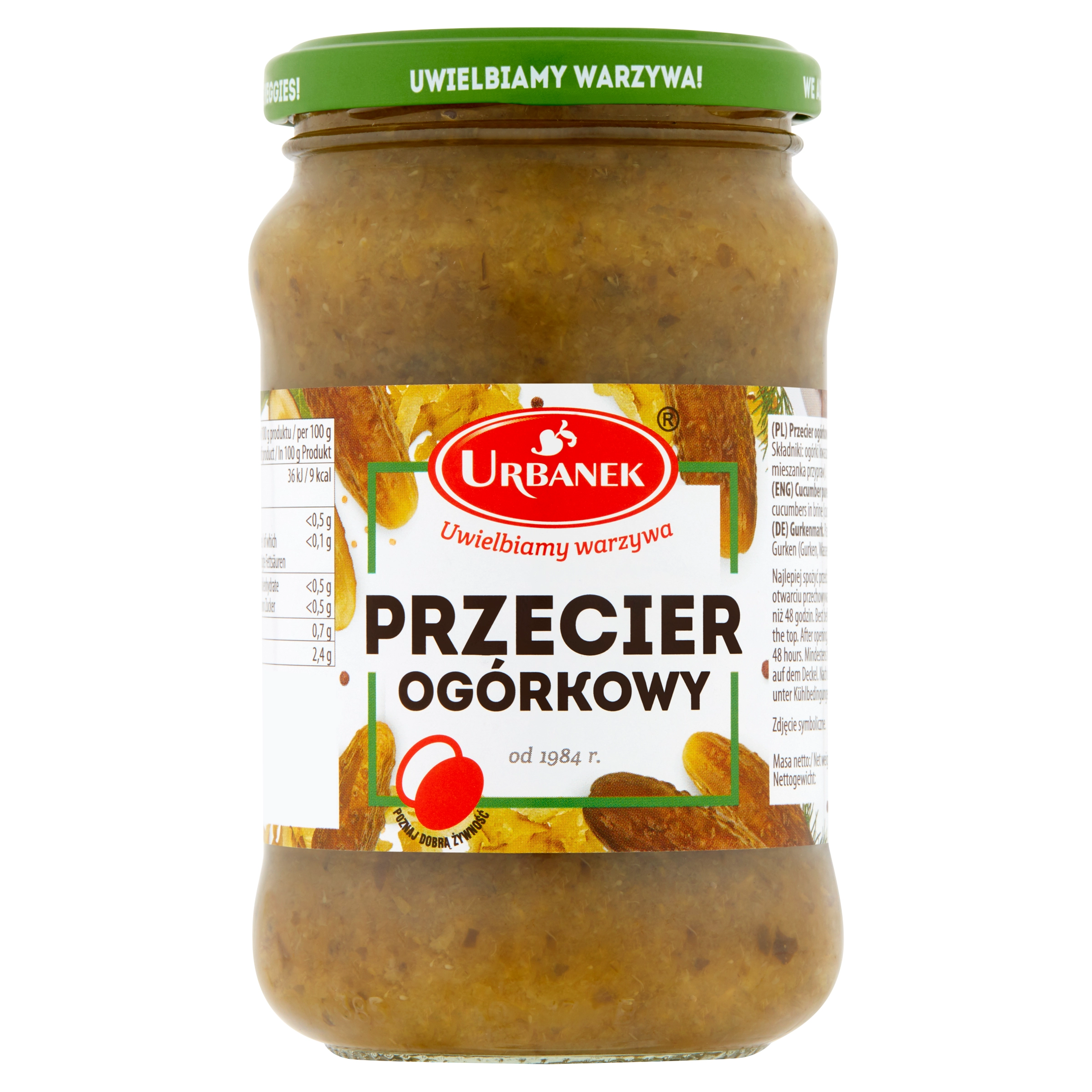 URBANEK Przecier ogórkowy 350 g