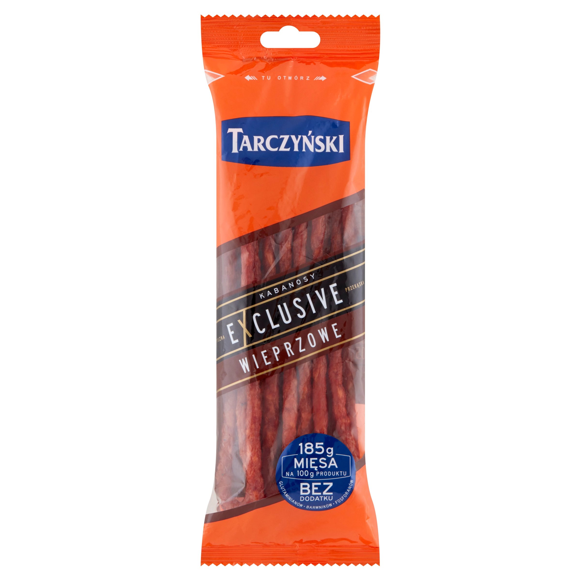 TARCZYŃSKI EXCLUSIVE Kabanosy wieprzowy bezglutenowy 105 g