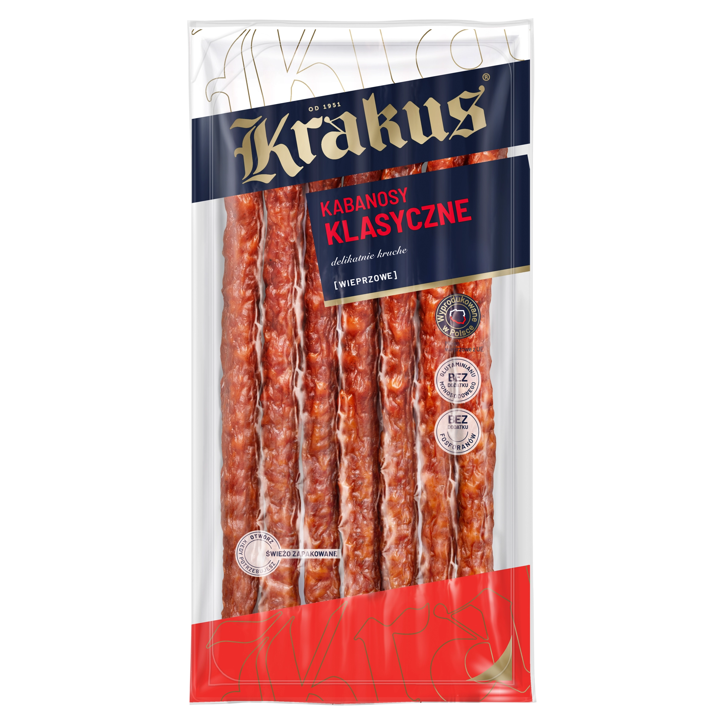 KRAKUS Kabanosy wieprzowe 180 g