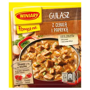 WINIARY POMYSŁ NA … Gulasz z cebulą i papryką 47 g