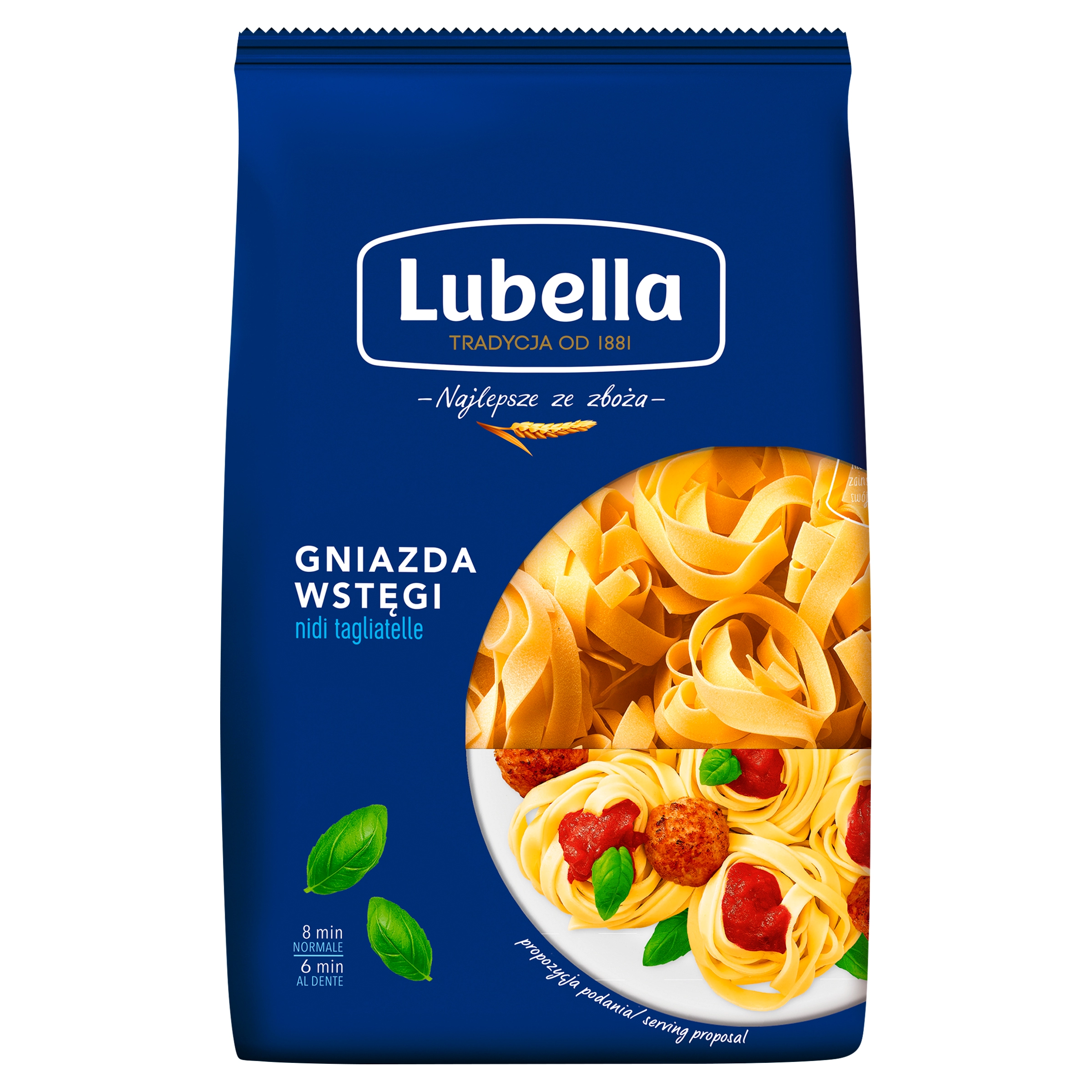 LUBELLA Makaron gniazda wstęgi 400 g