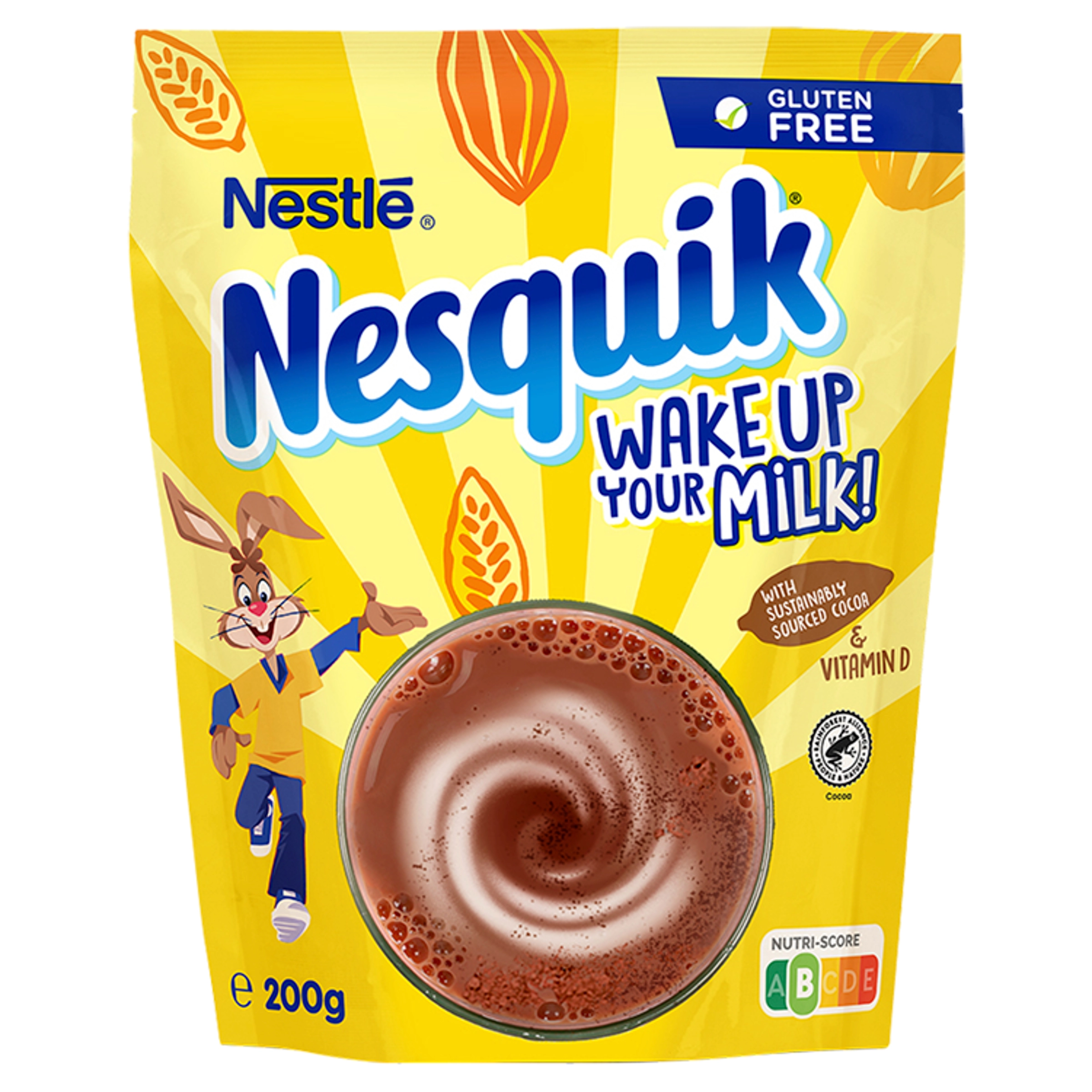 NESTLÉ NESQUIK Rozpuszczalny napój kakaowy z dodatkiem witamin 200 g