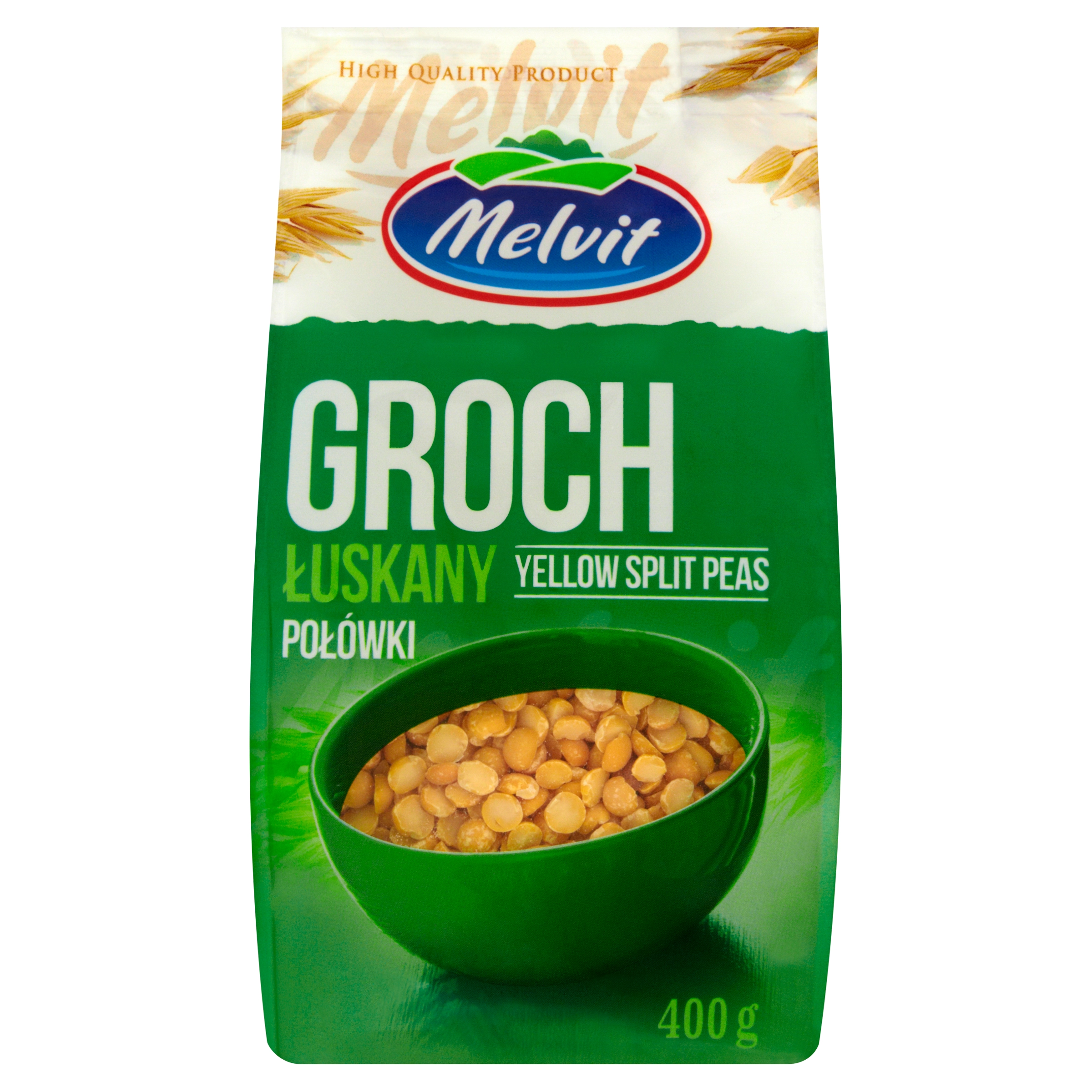 MELVIT Groch połówki 400 g