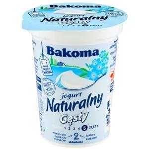 BAKOMA Jogurt naturalny gęsty 370 g