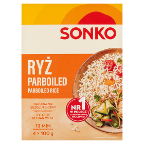 SONKO Ryż parboiled 4x100g 400 g