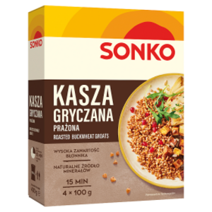 SONKO Kasza gryczana 4x100g 400 g