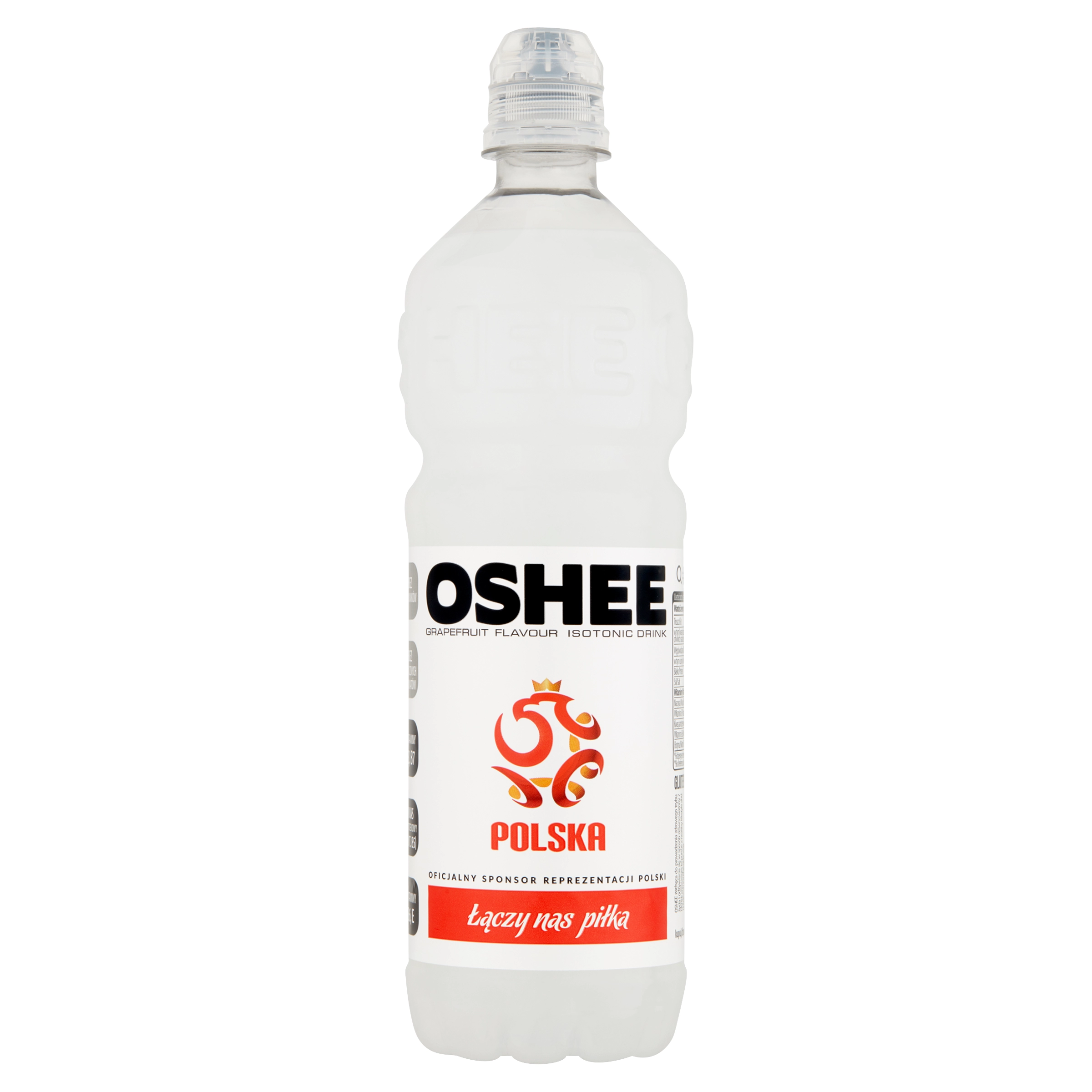 OSHEE Napój izotoniczny niegazowany grejpfrutowy 750 ml