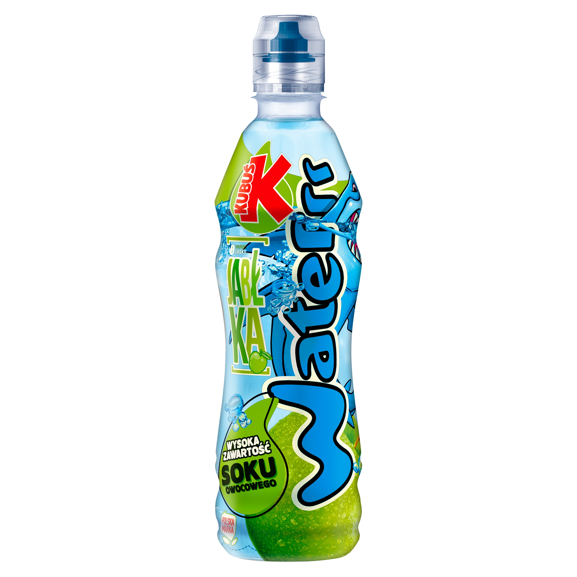 KUBUŚ WATERRR Napój o smaku jabłka 500 ml