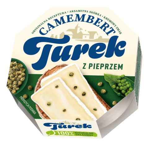 TUREK CAMEMBERT Ser pleśniowy z zielonym pieprzem