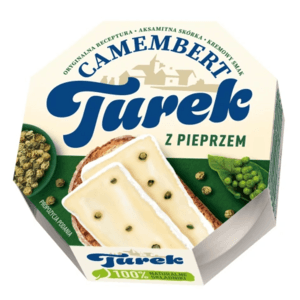 TUREK CAMEMBERT Ser pleśniowy z zielonym pieprzem 120g