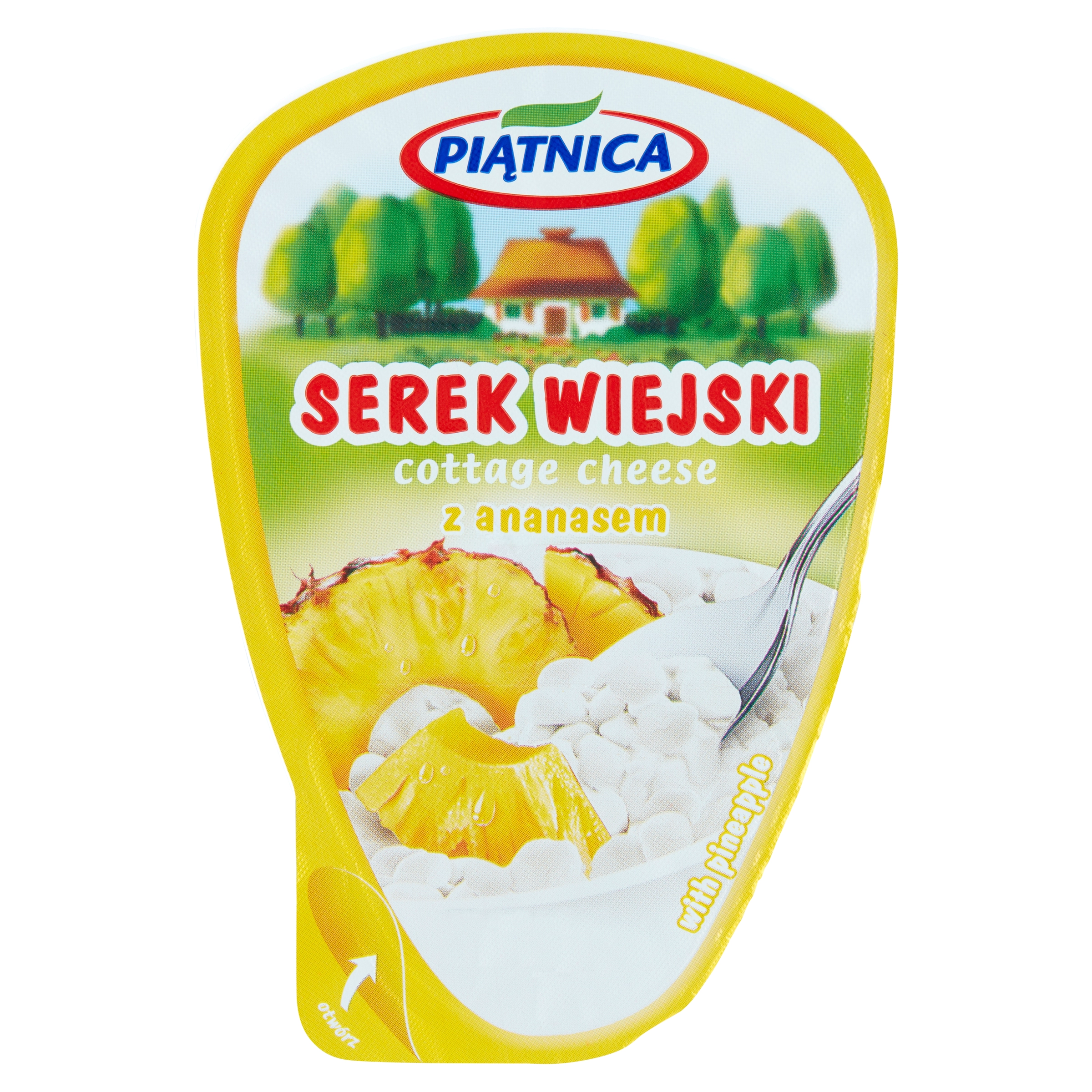 PIĄTNICA Serek Wiejski z ananasem 150 g