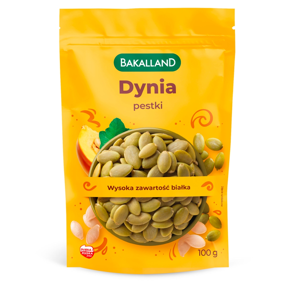 BAKALLAND Pestki dyni łuskane 100 g