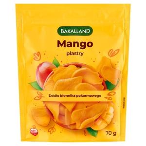 BAKALLAND Mango suszone w plastrach
