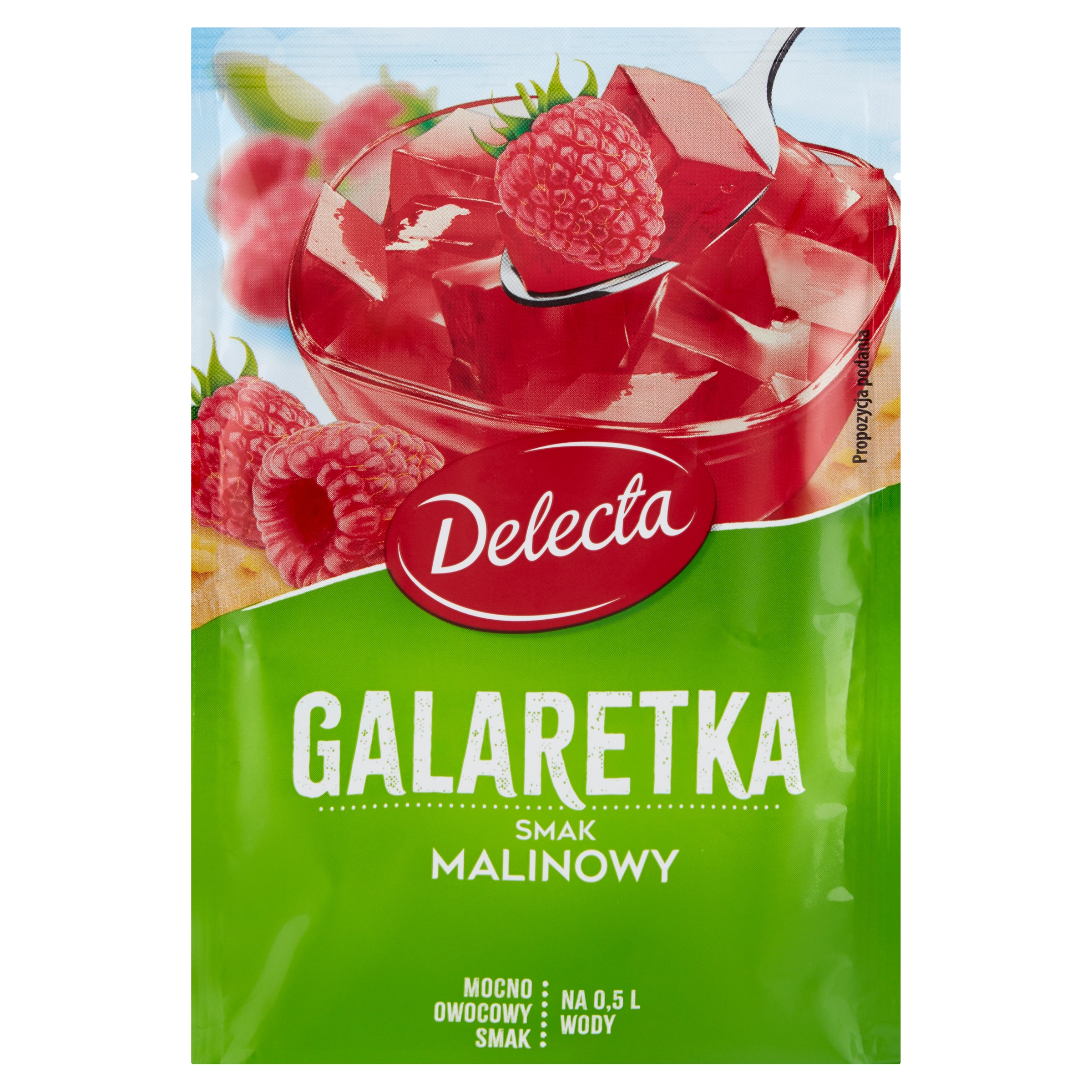 DELECTA Galaretka malinowa 70 g