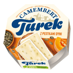 TUREK CAMEMBERT Ser Camembert z prażonymi pestkami dyni 120g