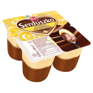 ZOTT SERDUSZKO Pudding czekoladowy z sosem waniliowym 4x125g 500 g