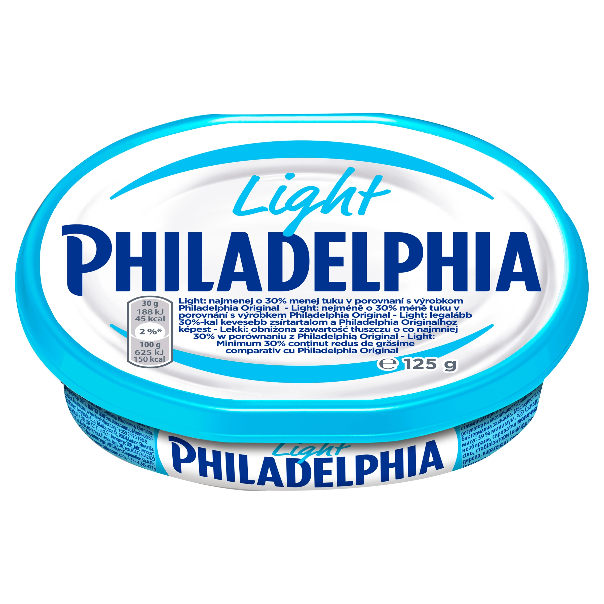 PHILADELPHIA Serek śmietankowy light 125 g