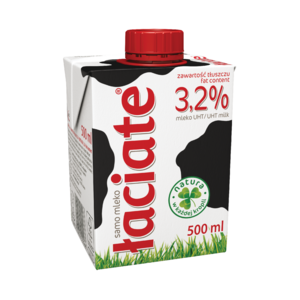 ŁACIATE Mleko UHT 3,2% 500 ml