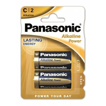 PANASONIC Baterie alkaliczneLR14 2 szt.