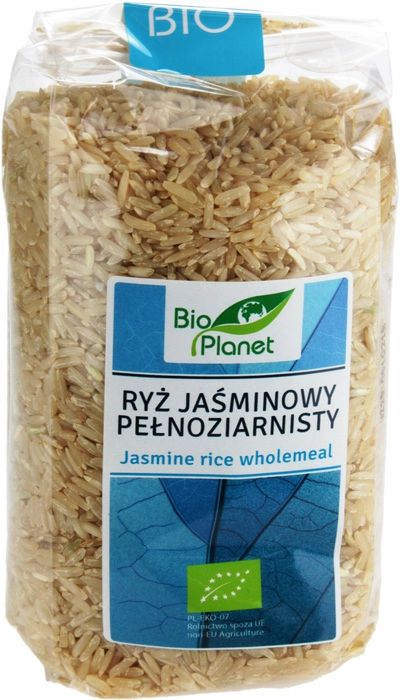 BIO PLANET Ryż jaśminowy pełnoziarnisty BIO 500 g