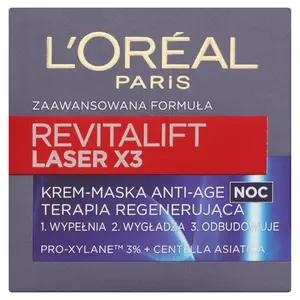 L'ORÉAL PARIS REVITALIFT LASER X3 Krem przeciw oznakom starzenia na noc Krem-Maska Anti-Age