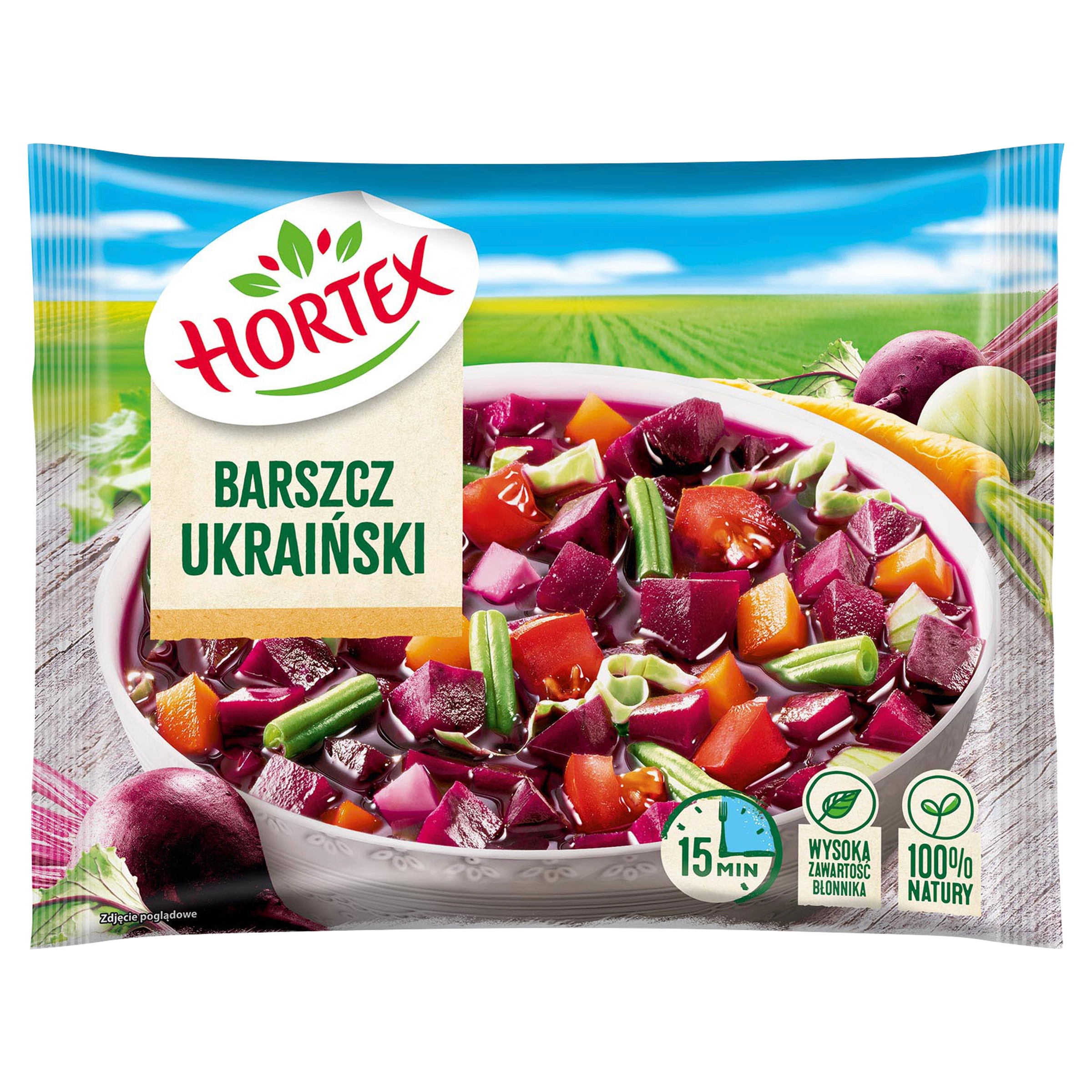 HORTEX Barszcz ukraiński mrożony 450 g