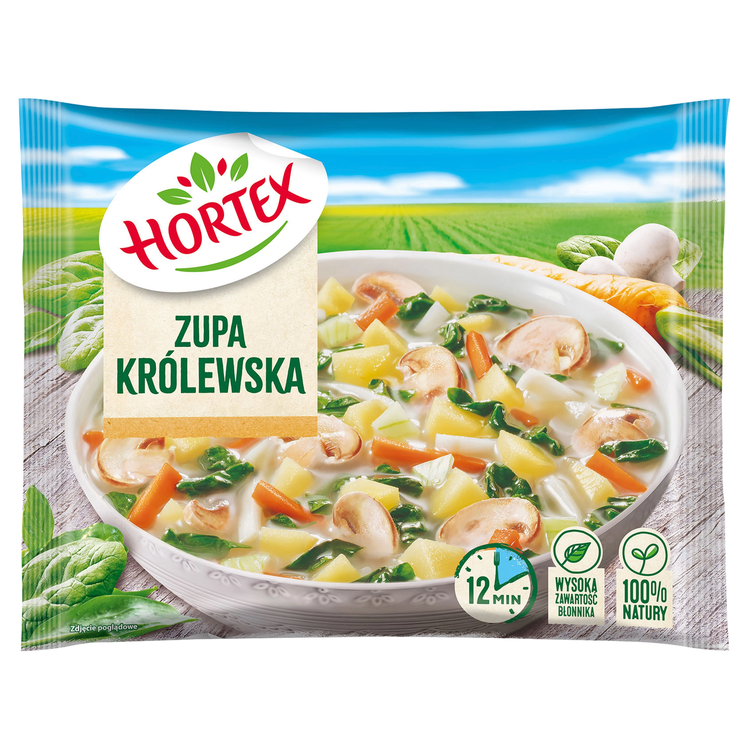 HORTEX Zupa królewska mrożona 450 g