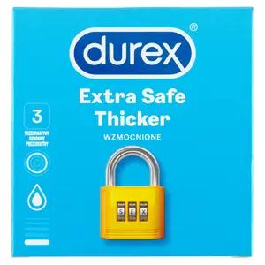 DUREX EXTRA SAFE Prezerwatywy 3 szt.