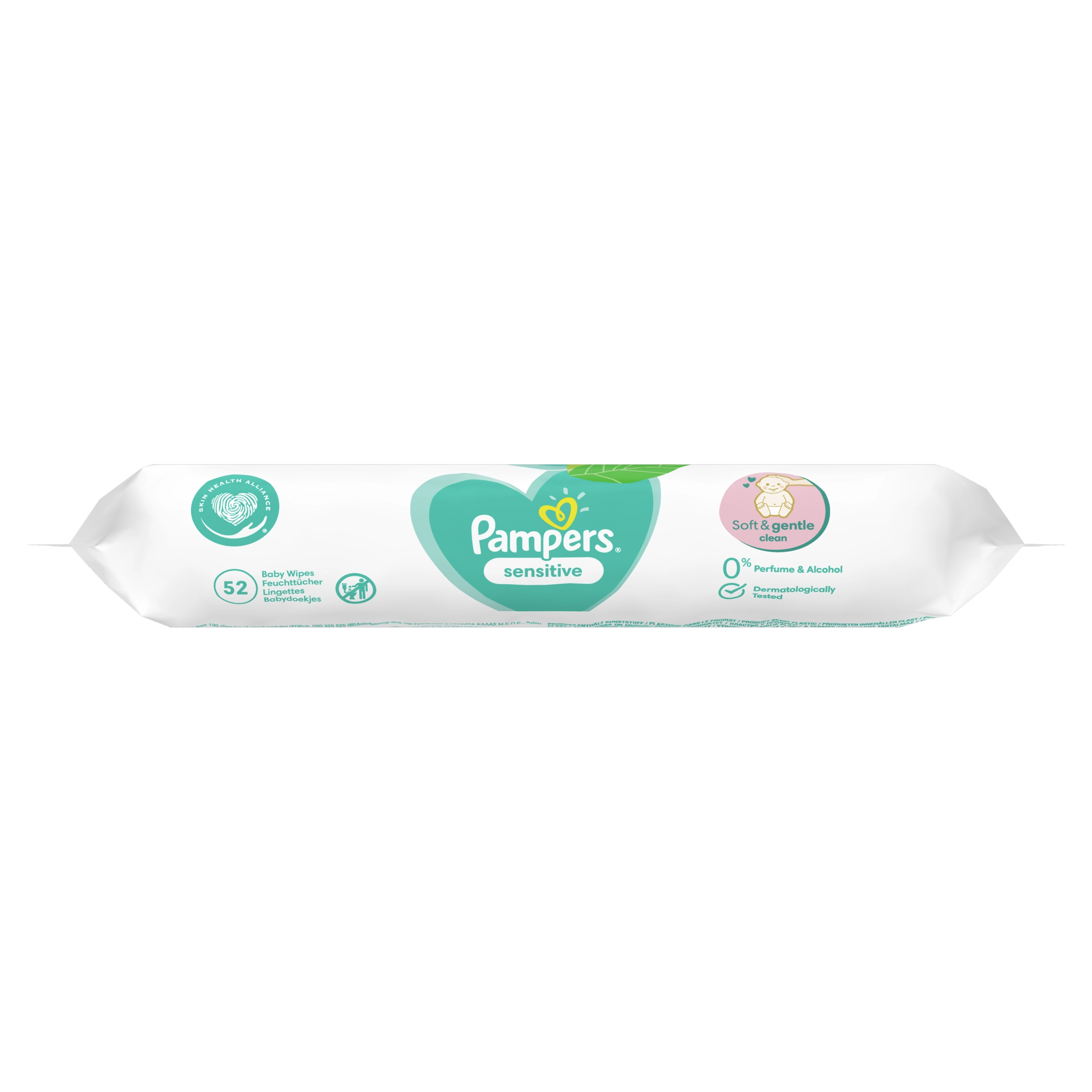 PAMPERS Chusteczki nawilżane dla niemowląt Sensitive 52 szt.