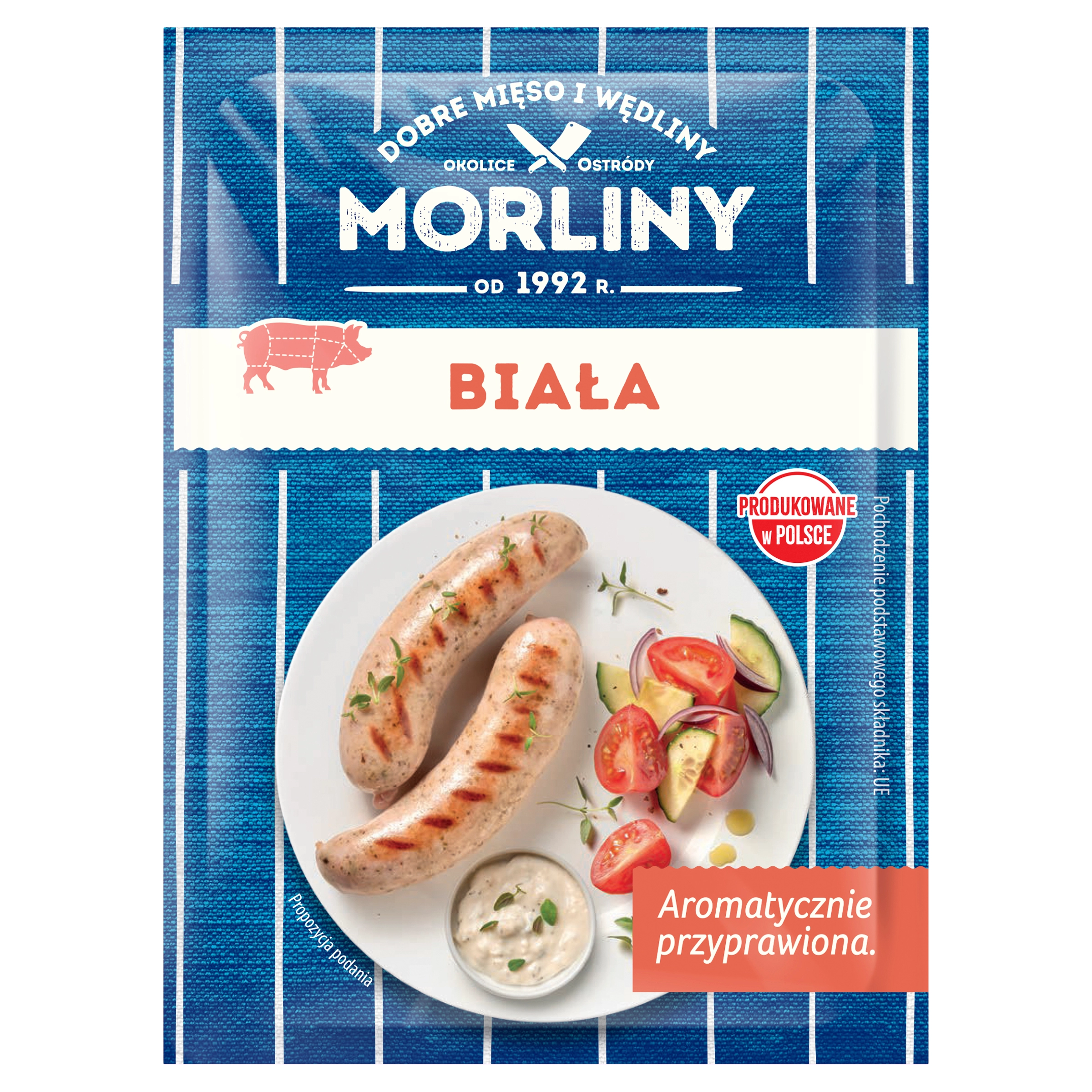 MORLINY Kiełbasa biała 600 g