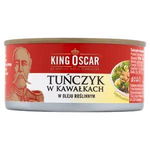 KING OSCAR Tuńczyk w oleju kawałki