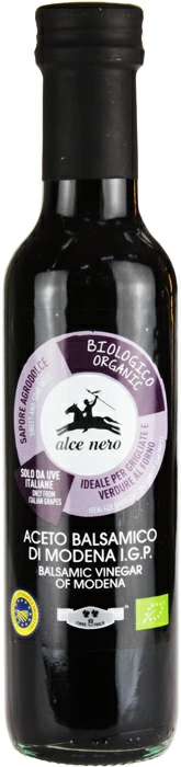 ALCE NERO Ocet balsamiczny z Modeny filtrowany BIO 250 ml