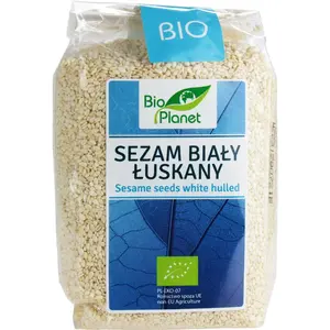 BIO PLANET Sezam biały łuskany BIO 250 g