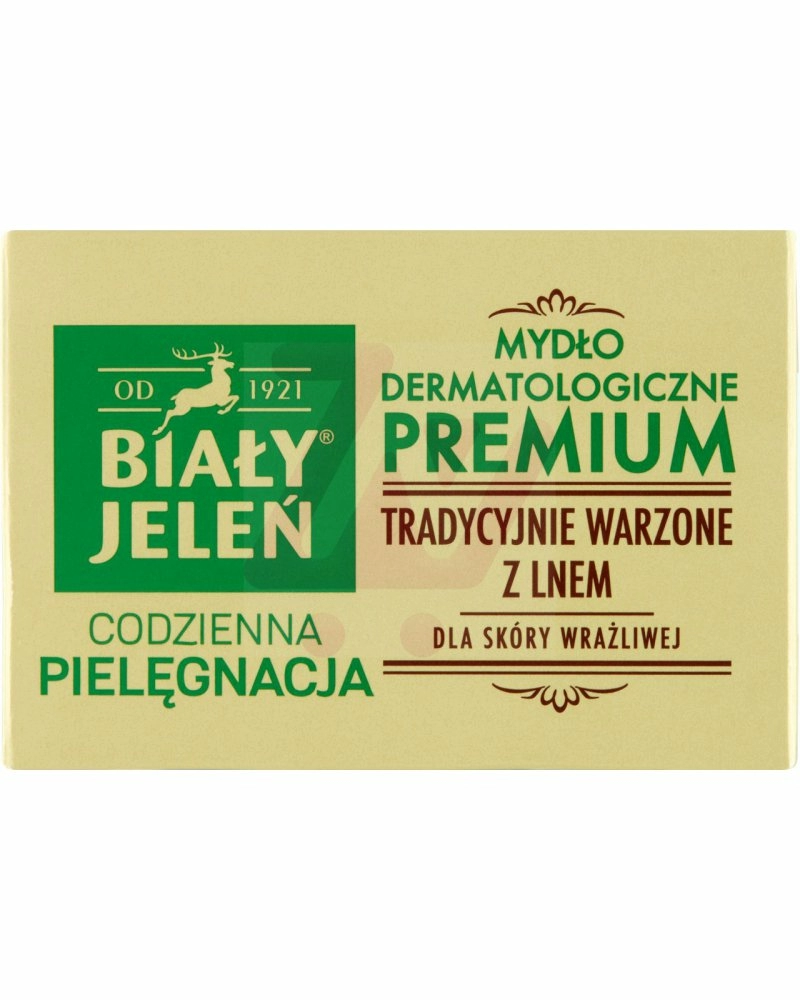 BIAŁY JELEŃ Mydło dermatologiczne premium 100 g