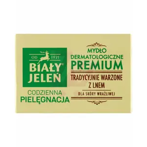 BIAŁY JELEŃ Mydło dermatologiczne premium 100 g