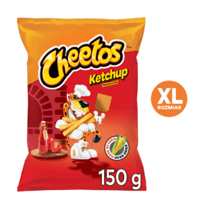 CHEETOS Chrupki o smaku ketchupu 150 g