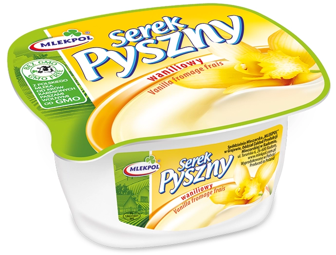 MLEKPOL Serek Pyszny homogenizowany waniliowy 140 g