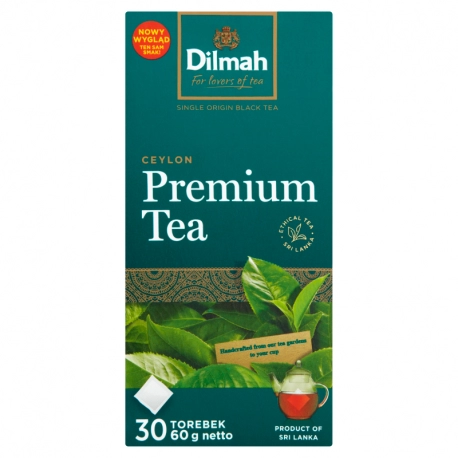 DILMAH Herbata czarna ekspresowa Ceylon Premium 30 szt. 60 g