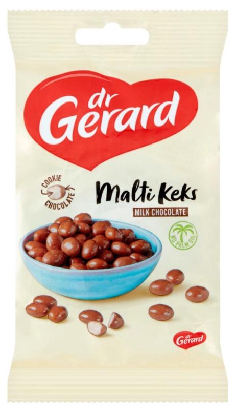 DR GERARD MALTI KEKS Herbatniki w czekoladzie mlecznej