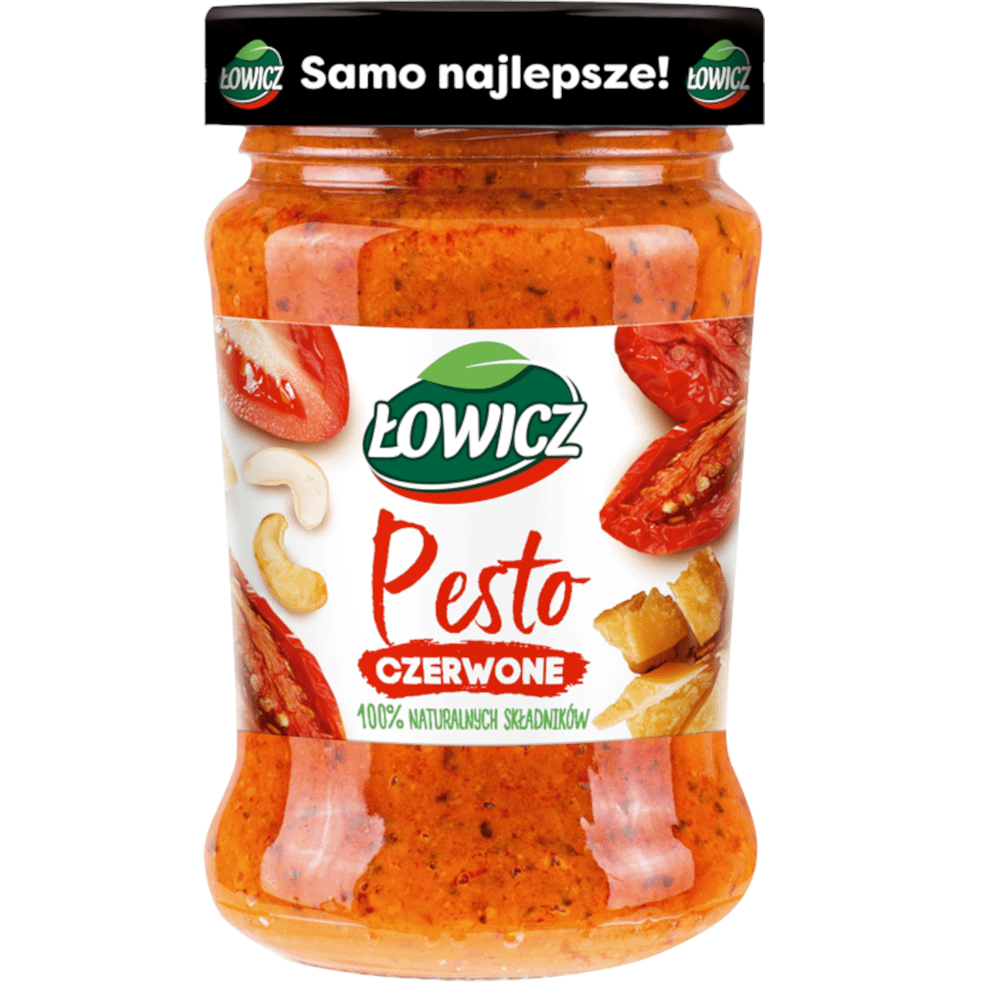 ŁOWICZ Pesto czerwone 180 g